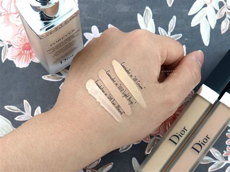 dior forever perfect foundation swatches|christian Dior forever foundation reviews.